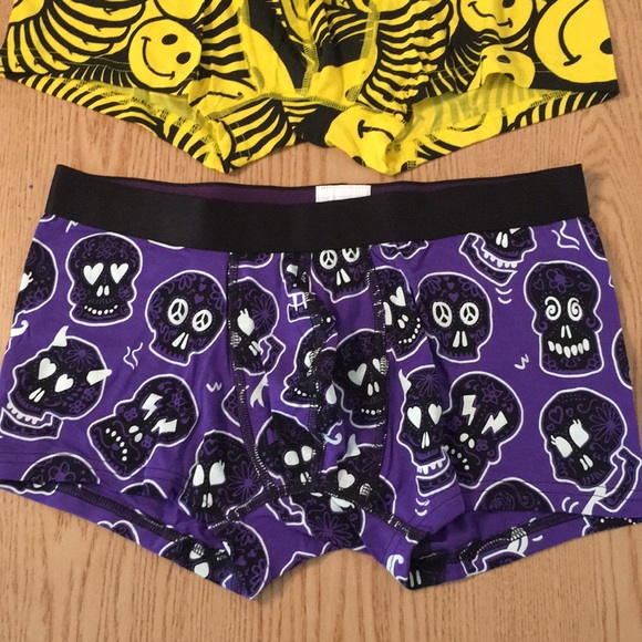 B47 New Bundle Of 2 Mens Me Undies Print Boxer Briefs Micromodal Elastane Medium - Picture 2 of 8